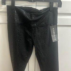 Leopard print leggings